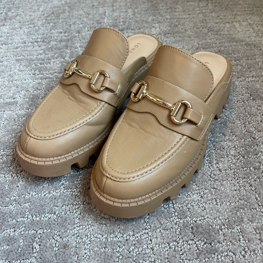 London Rag Mule Clogs - Picture 3 of 4